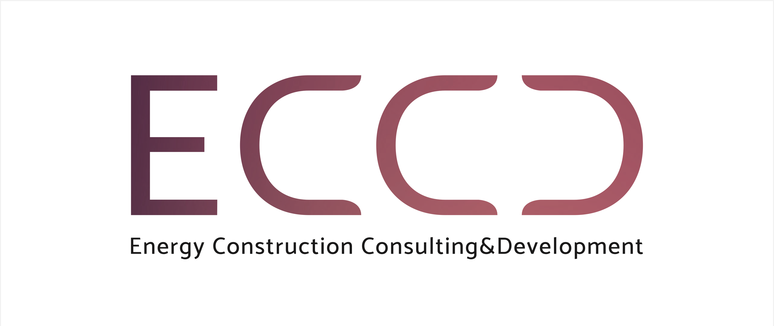 ECCD logo – bílá verze
